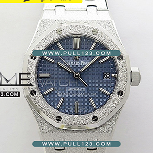 [3120 MOVE] Audemars Piguet Royal Oak 37mm 15454 Frosted SS APS 1:1 Best Edition - 오데마피게 로얄오크 베스트 에디션