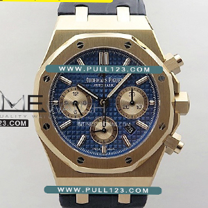 [7750 MOVE] Audemars Piguet Royal Oak Chrono 26331ST 41mm RG IP 1:1 Best Edition - 오데마피게 로얄오크 크르노 그래프 베스트에디션