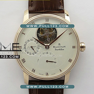 [TOURBILLON MOVE] Blancpain Villeret Tourbillon RG Real PR YS Best Edition - 블랑팡 빌레레 투어빌론 베스트에디션