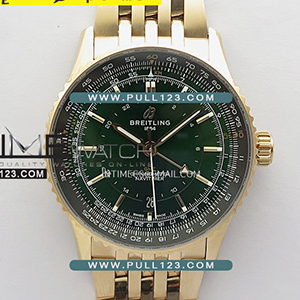 [2836 MOVE] Breitling Navitimer Automatic 41mm GMT RG BLSF 1:1 Best Edition - 브라이틀링 네비타이머 오토매틱 GMT 베스트에디션