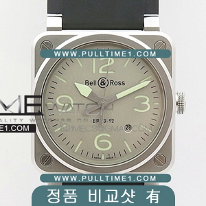 [MYOTA 9015] Bell & Ross BR 03-92 Horolum Satin-polished steel V2 1:1 Best Edition- 벨앤로스 BR 03-92 호륨 새틴 폴리 쉬드 - BRS088