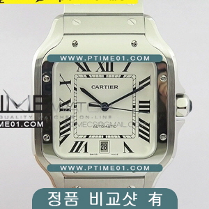 [9015 MOVE] Santos de Cartier Large 2018 40mm BV 1:1 Best Edition - 까르띠에 산토스 베스트 에디션 - CT499