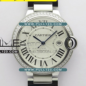 [Asian 2892] Cartier Ballon Bleu 42mm SS V6 1:1 Best Edition - 까르띠에 발롱블루 베스트 에디션