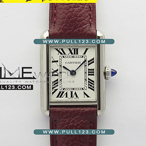 [RONDA QUARTZ] Cartier Tank Must Small 22mm SS K11 1:1 Best Edition - 까르띠에 탱크 머스트 여성용 베스트 에디션