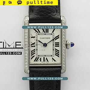 [RONDA QUARTZ] Cartier Tank Must Large 25.5mm SS K11 1:1 Best Edition - 까르띠에 탱크 머스트 베스트 에디션