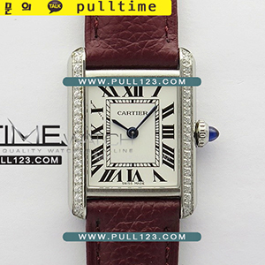 [RONDA QUARTZ] Cartier Tank Must Large 25.5mm SS K11 1:1 Best Edition - 까르띠에 탱크 머스트 베스트 에디션