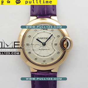 [cal.076] Cartier Ballon Bleu 33mm RG K3 1:1 best edition - 까르띠에 발롱블루 1:1 베스트 에디션