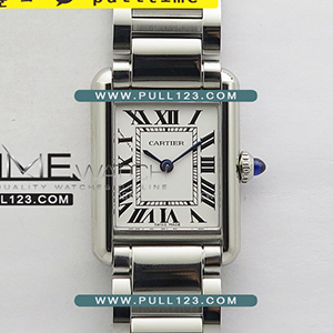 [RONDA QUARTZ] Cartier Tank Must Ladies Small 22mm SS K11 1:1 Best Edition - 까르띠에 탱크 머스트 여성용 베스트 에디션