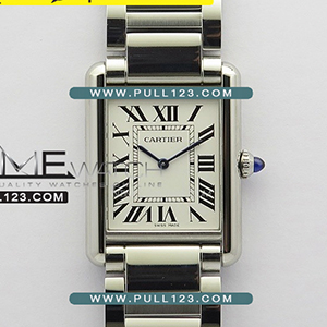 [RONDA QUARTZ] Cartier Tank Must Large 25.5mm SS K11 1:1 Best Edition - 까르띠에 탱크 머스트 베스트 에디션