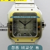 [9019 MOVE] Santos de Cartier Large 40mm SS/YG BV 1:1 Best Edition - 까르띠에 산토스 라지 베스트 에디션