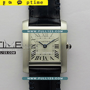 [RONDA QUARTZ] Cartier Tank Francaise Ladies Small 21.2mm SS V2 K11 1:1 Best Edition - 까르띠에 탱크 프랑세즈 스몰 베스트 에디션