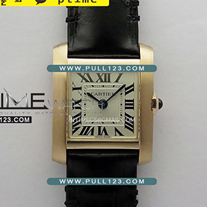 [RONDA QUARTZ] Cartier Tank Francaise Ladies Small 21.2mm RG V2 K11 1:1 Best Edition - 까르띠에 탱크 프랑세즈 스몰 로즈골드 베스트 에디션