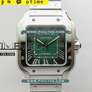 [9039 MOVE] Santos de Cartier Medium 35mm BV 1:1 Best Edition - 까르띠에 산토스 미듐 베스트 에디션