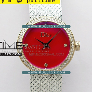 [SWISS QUARTZ] La d de Dior satine SS/RG 5055F 1:1 Best Edition - 라디 드 디올 여성용 베스트 에디션