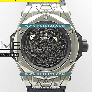 [HB1213] Hublot Big Bang Sang Bleu Ti V2 WW 1:1 Best Edition - 위블로 빅뱅 상 블루 티타늄 베스트에디션