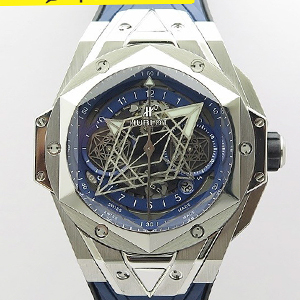 [7750 MOVE] Hublot Big Bang Sang Bleu  chrono SS B50 Best Edition - 위블로 빅뱅 상 블루 베스트에디션