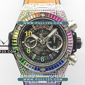 [HUB1280] Hublot Big Bang Unico Rainbow King SS 45mm BBF 1:1 Best Edition - 위블로 빅뱅 유니코 레인보우 킹 베스트 에디션