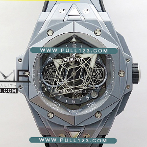 [HUB1240 MOVE] Hublot Big Bang Sang Bleu II Ceramic BB 1:1 Best Edition - 위블로 빅뱅 상 블루 베스트에디션