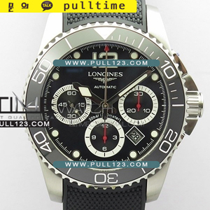 [7750 MOVE] Longines Conquest Chronograph Ceramic Bezel SS ZF 1:1 Best Edition - 론진 콘퀘스트 크르노그래프 베스트 에디션