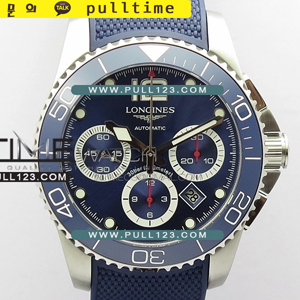 [7750 MOVE] Longines Conquest Chronograph Ceramic Bezel SS ZF 1:1 Best Edition - 론진 콘퀘스트 크르노그래프 베스트 에디션