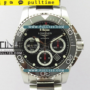 [7750 MOVE] Longines Conquest Chronograph Ceramic Bezel SS ZF 1:1 Best Edition - 론진 콘퀘스트 크르노그래프 베스트 에디션