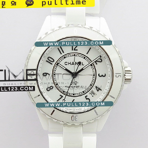 Chanel J12 38mm White Korea Ceramic BV 1:1 Best Edition - 샤넬 J12 화이트 국내산 풀세라믹 베스트 에디션