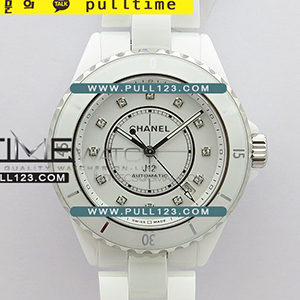 Chanel J12 38mm White Korea Ceramic BV 1:1 Best Edition - 샤넬 J12 화이트 국내산 풀세라믹 베스트 에디션