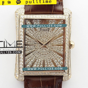 [MIYOTA 9015] Piaget Emperador Full Paved Diamonds KZ Best Edition - 피아제 엠페라도 로즈골드 베스트에디션