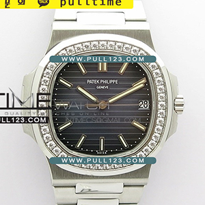 [Cal.324CS] Patek Philippe Nautilus Jumbo 5711 SS Super Replica V4 PP 1:1 Best Edition - 파텍필립 노틸러스 점보 베스트 에디션