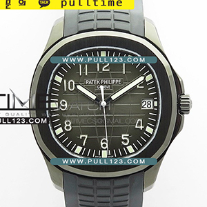 [PP324CS] Patek Philippe Aquanaut Jumbo 5167A 40mm DLC ZF 1:1 Best Edition - 파텍필립 아쿠아넛 점보 블랙 베스트에디션