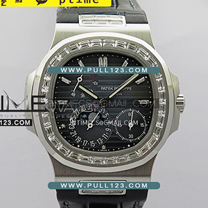 [Caliber 240] Patek Philippe Nautilus 5724G SS/T Diamonds PP 1:1 Best Edition MD - 파텍필립 노틸러스 문페이즈 베스트에디션