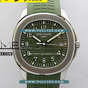 [cal. 330] Patek Philippe Aquanaut Jumbo 5168G 42mm SS Gain Weight DDF 1:1 Best Edition - 파텍필립 아쿠아넛 점보
