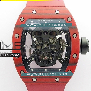 [Seagull tourbillon ] Richard Mille RM052-01 Real Red Carbon Skull JB 1:1 Best Edition - 리차드 밀레 RM052-01 카본 베스트에디션