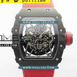 [MIYOTA 8215] Richard Mille RM035-01 Forge Carbon KU 1:1 Best Edition - 리차드 밀레 포지드 카본 스켈레톤