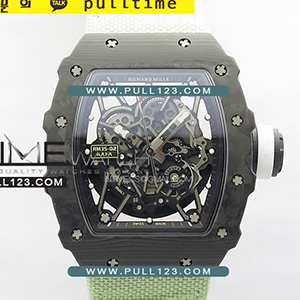 [MIYOTA 8215] Richard Mille RM035-01 Forge Carbon KU 1:1 Best Edition - 리차드 밀레 포지드 카본 스켈레톤