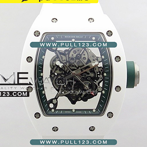 [MIYOTA 8215] Richard Mille RM055 Real Ceramic Case KU 1:1 Best Edition - 리차드 밀레 리얼 세라믹 스켈레톤