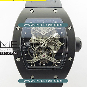 [TOURBILON] RICHARD MILLE RM027 Titanium DLC Real Tourbillon YS Best Edition - 리차드 밀레 RM027 티타늄 블랙 베스트에디션