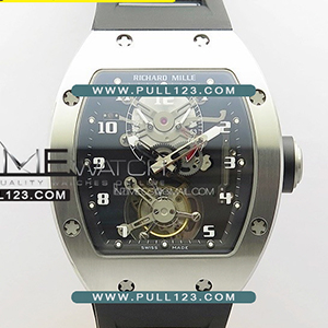 [Seagull Tourbillon] Richard Mille RM001 Satin-polished steel tourbillon Real PR SS YS Best Edition - 리차드밀러 새틴 폴리쉬드