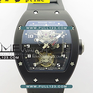 [Seagull Tourbillon] Richard Mille RM001 Satin-polished steel tourbillon Real PR DLC YS Best Edition - 리차드밀러 새틴 폴리쉬드