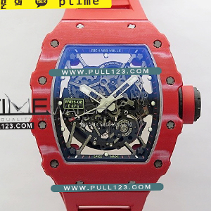 [RMUL1 MOVE] Richard Mille RM035-2 Real NTPT Forge Carbon V6 ZF 1:1 Best Edition - 리차드 밀레 포지드 카본 스켈레톤