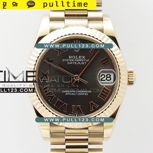 [무브선택] Rolex DateJust 31mm 278275 Ladies RG bp Best Edition - 롤렉스 데이져스트 로즈골드 여성용 베스트에디션 그레이다이얼 로마수자인덱스