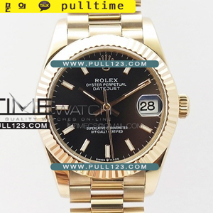 [무브선택] Rolex DateJust 31mm 278275 Ladies RG bp Best Edition - 롤렉스 데이져스트 로즈골드 오토매틱 여성용 베스트에디션 쥬빌레베젤 블랙다이얼