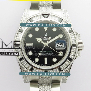 [3186 MOVE] Rolex GMT-Master II 126710 Diamonds VR Best Edition - 롤렉스 지엠티 마스터 다이아몬드 베스트에디션