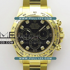 [4130 MOVE] Rolex Daytona 116508 YG NOOB 1:1 Best Edition MD - 롤렉스 데이토나 베스트에디션