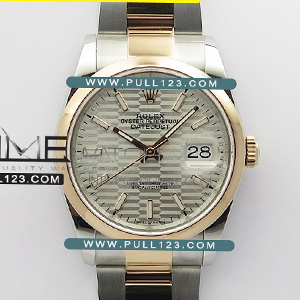 [무브선택] Rolex DateJust 36mm SS/RG 126231 BP 1:1 Best Edition - 롤렉스 데이져스트 오토매틱 베스트에디션