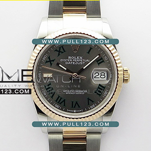 [무브선택] Rolex DateJust 36mm SS/RG 126231 BP 1:1 Best Edition - 롤렉스 데이져스트 오토매틱 베스트에디션