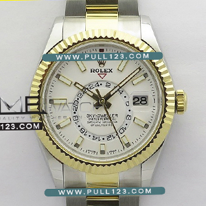 [9001 MOVE] Rolex Sky-Dweller 326933 904L SS/YG NOOB 1:1 Best Edition - 롤렉스 스카이 드웰러 베스트 에디션