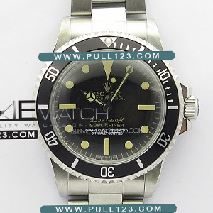 [2836 MOVE] Rolex Vintage Submariner 5513 No Date SS B12 Best Edition - 롤렉스 빈티지 서브마리너