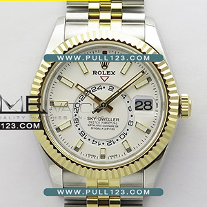 [9001 MOVE] Rolex Sky-Dweller 326933 904L SS/YG NOOB 1:1 Best Edition - 롤렉스 스카이 드웰러 베스트 에디션