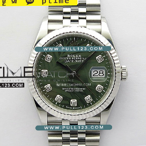 [3235 MOVE] Rolex DateJust 36mm 126234 Jubilee Bracelet 904L SS VS 1:1Best Edition - 롤렉스 데이져스트 오토매틱 쥬빌레 브레이슬릿 베스트에디션